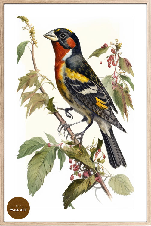 images/products/grosbeak_bird_iii/Grosbeak_bird III_OAK_PWB.jpg